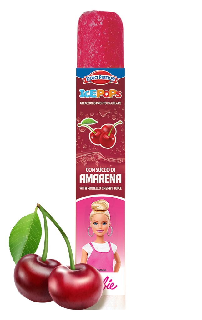 Dolci e Preziosi Ice Pops Barbie e Hotwheels Display 105 x 400ml