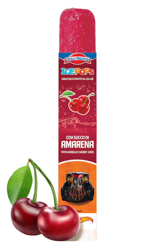 Dolci e Preziosi Ice Pops Barbie e Hotwheels Display 105 x 400ml