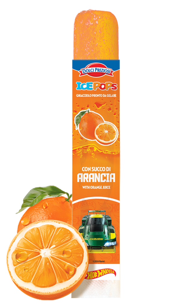 Dolci e Preziosi Ice Pops Barbie e Hotwheels Display 105 x 400ml