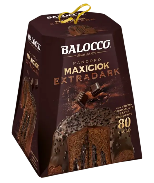 Balocco Pandoro Maxiciok Extradark 800g