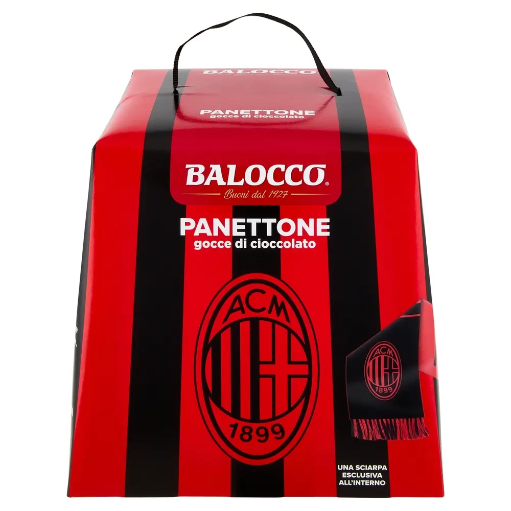 Balocco Panettone Gocce AC Milan 500g