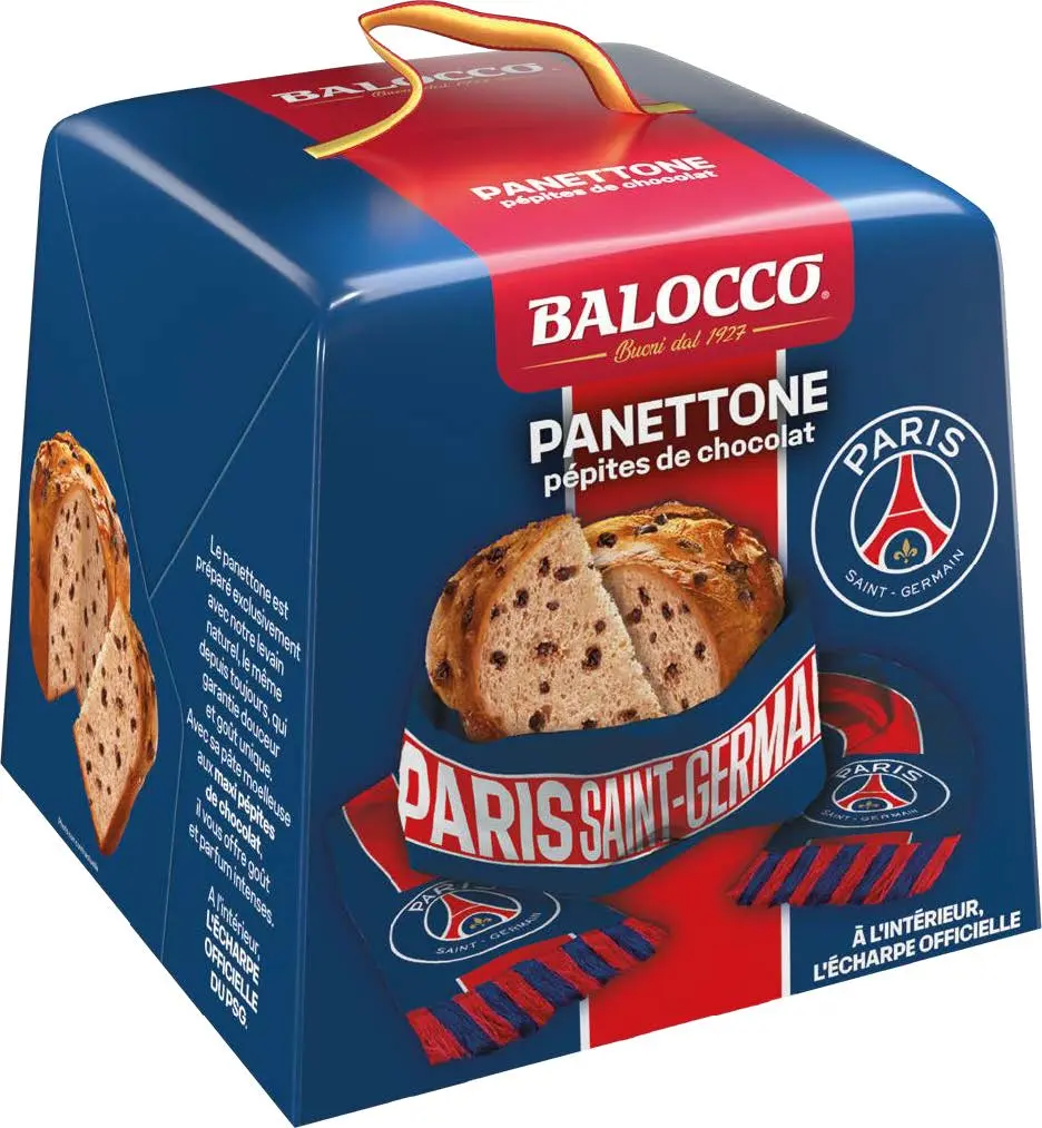 Balocco Panettone Gocce PSG 500g
