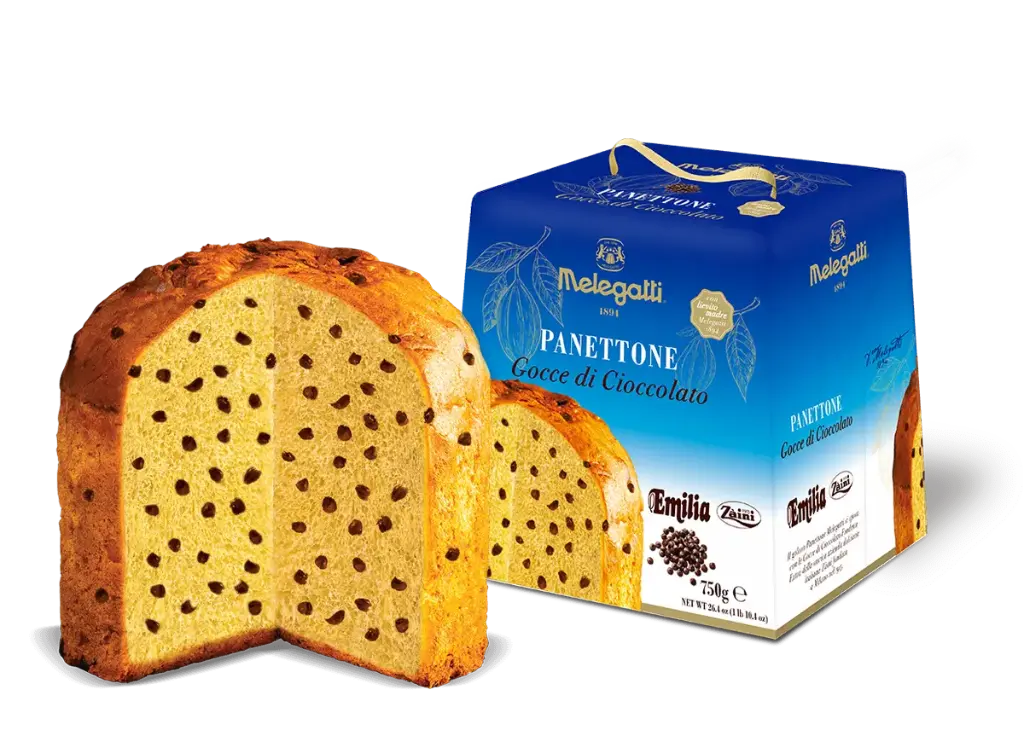 Melegatti  Panettone Gocci di Cioccolato Emilia Zaini 750g