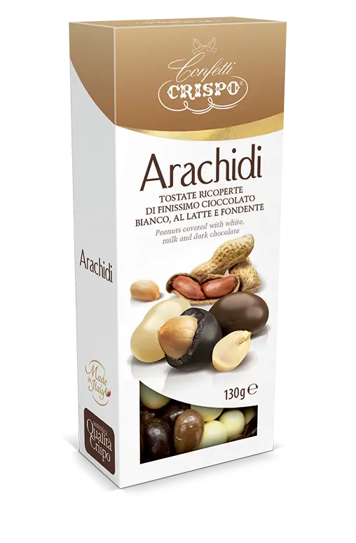 Crispo Arachidi Ricoperte 130g