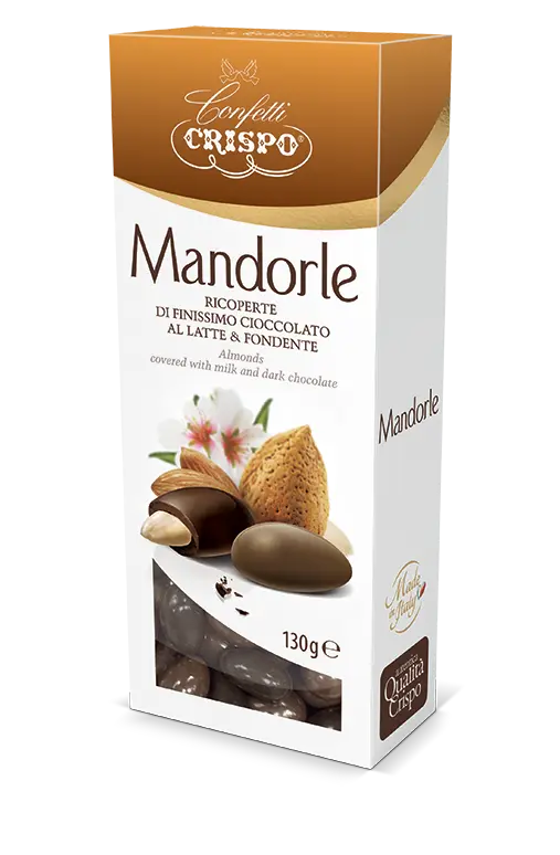Crispo Mandorle Ricoperte 130g
