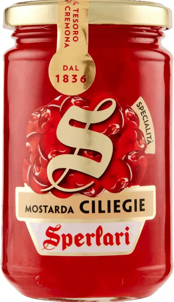 Sperlari Mostarda Ciliegie 380g
