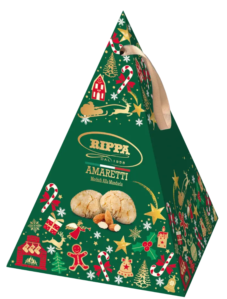 Rippa Pyramid Amaretti Mandorla 100g