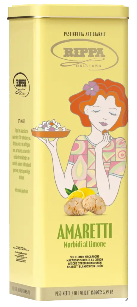 Rippa Spaghettiere Amaretti Morbidi al Limone 150g
