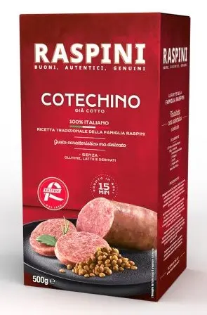 Raspini Cotechino Scatola 500g