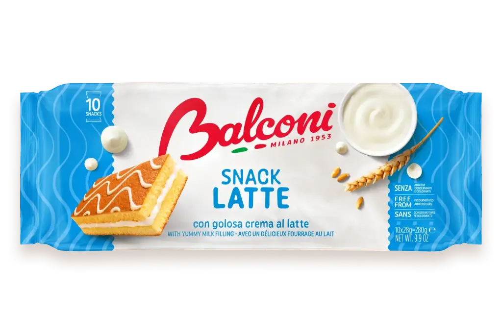 Balconi Snack Latte 280g