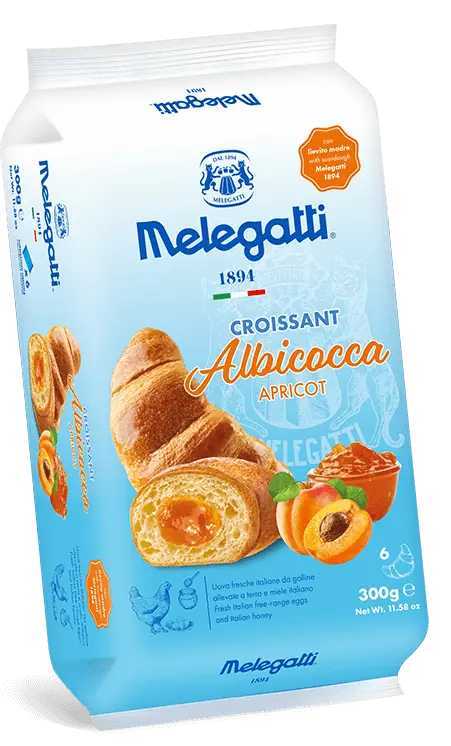Melegatti Croissant Albicocca 6x50g