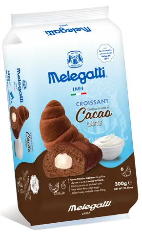 Melegatti Croissant Pistacchio 6x50g