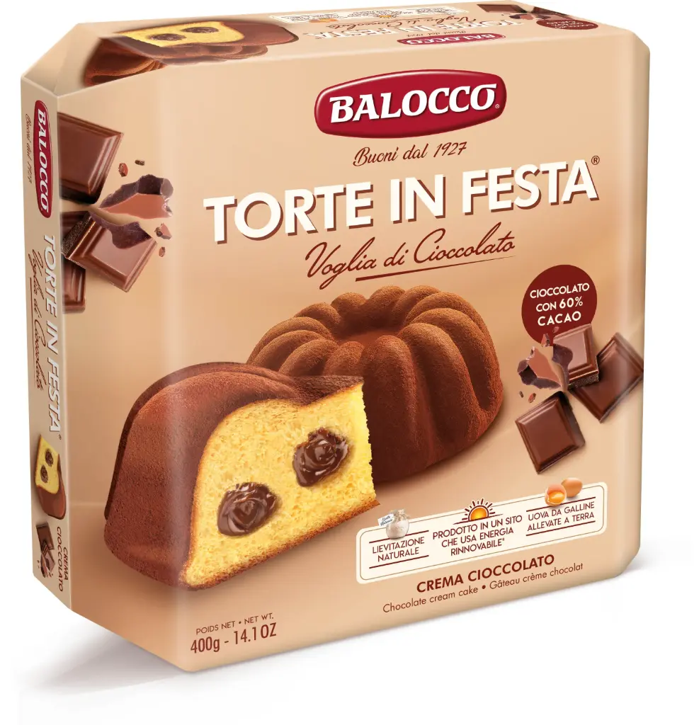 Balocco Torta Cioccolato 400g