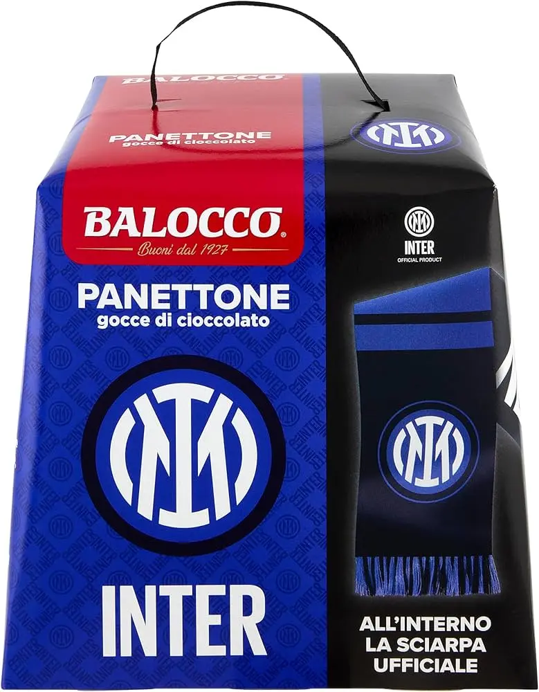 Balocco Panettone Gocce Inter Milan 500g