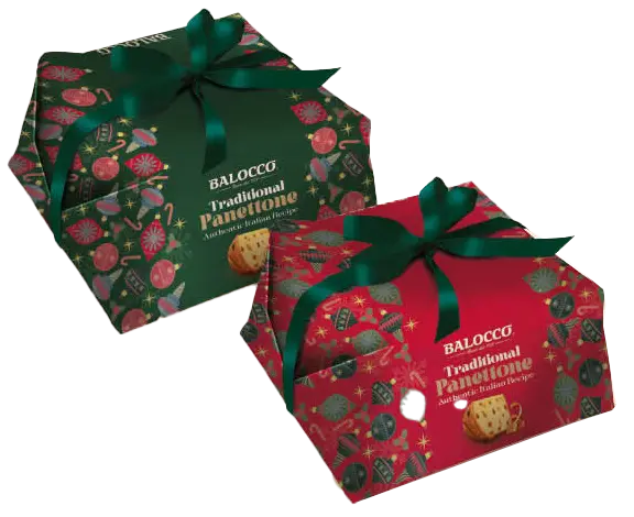 Balocco Panettone Classico Incartato a mano 750g