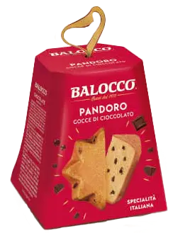 Balocco Pandoro Gocce Cioccolato 80gr