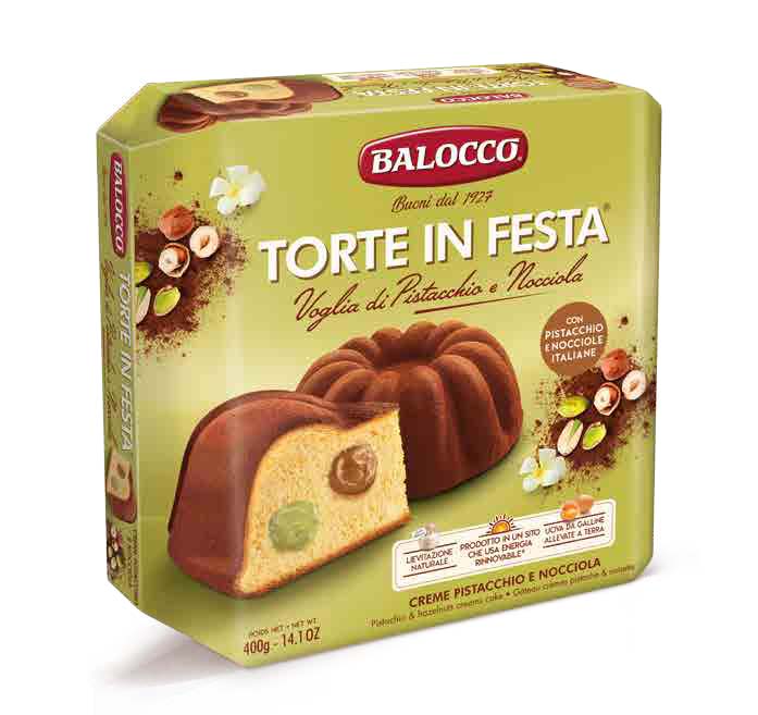 Balocco Torta Pistacchio & Nocciola 400g