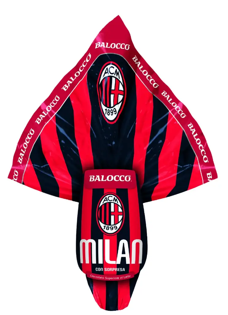 Balocco Uovo Cioccolato AC Milan 240g