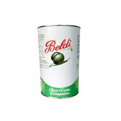 Beldi Olijven groen ontpit blik 5/1