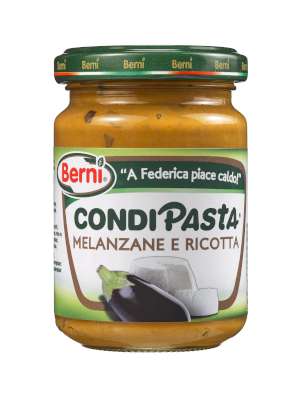 Berni Condipasta Melanzana e Ricotta 130ml