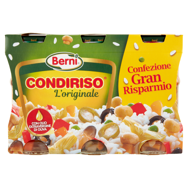 Berni Condiriso 3-pack display 104pc