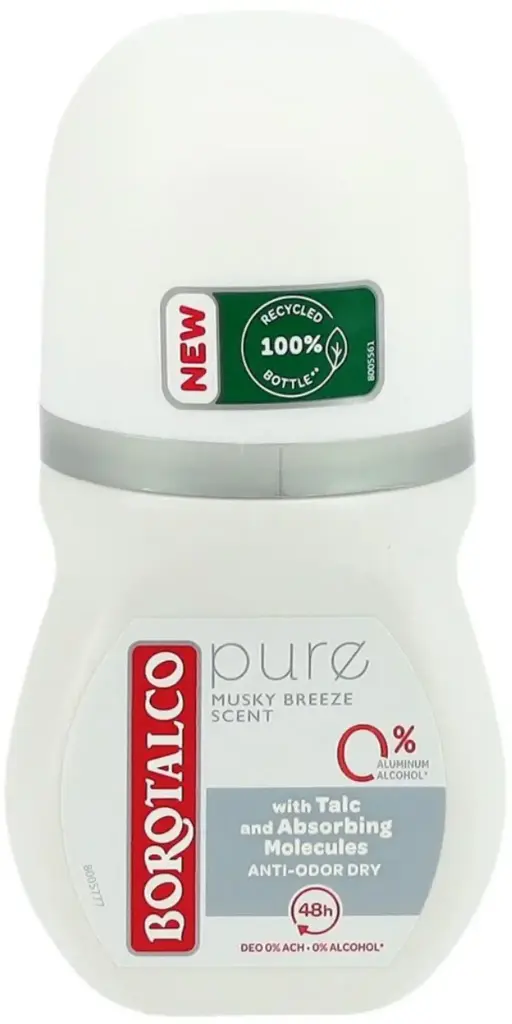 Borotalco Pure Clean Roll-On 50ml