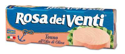 Rosa dei Venti Tonno all'olio di oliva 3x80g