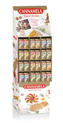 Cannamela Insaporitori Floor Display full 72 x 90 g
