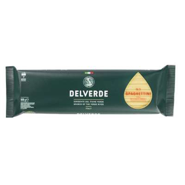 Delverde 3 spaghettini 500g