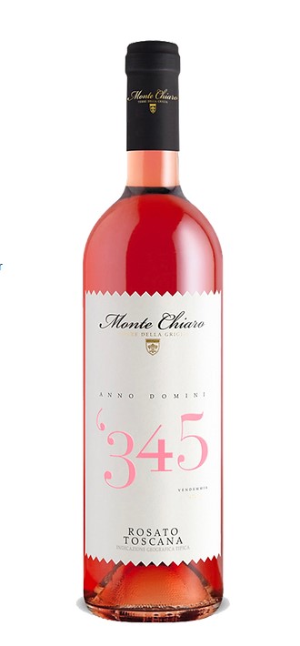 Monte Chiaro A.D.345 Igt Toscana Rosato 375ml