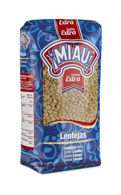 Miau Lentilles vertes 6mm 1kg