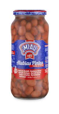 Miau Alubia Pinta Cocida 580ml