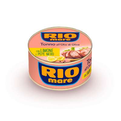 Rio Mare Tonno olio e limone e pepe nero 120g