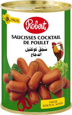 Robert Cocktail Poulet Halal 425g