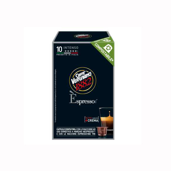 Vergnano NCC Intenso 10 capsules compostable