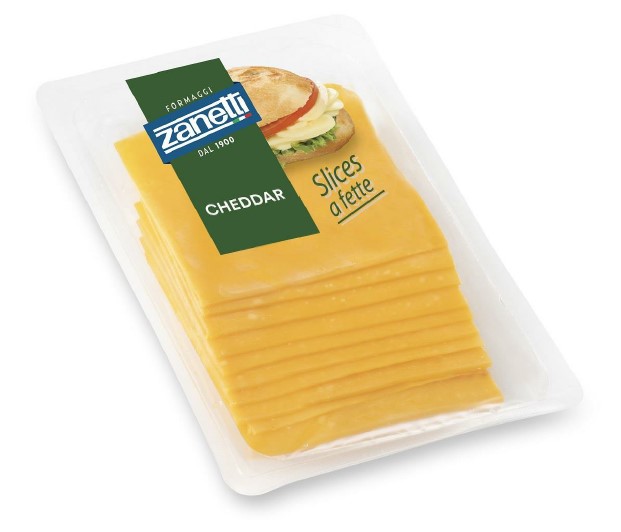Zanetti Cheddar a Fette 120g