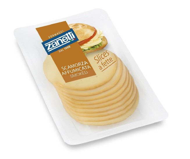 Zanetti Scamorza Affumicato a Fette 140g