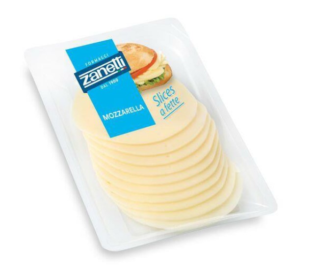 Zanetti Mozzarella a Fette 120g
