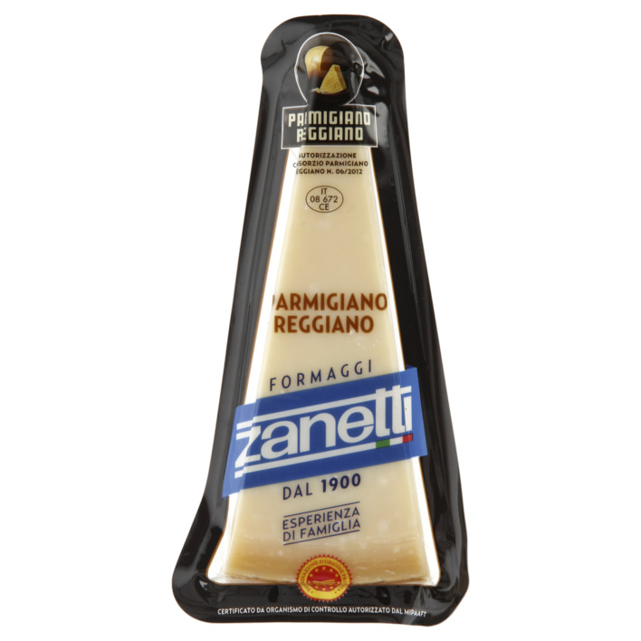 Zanetti Parmigiano Reggiano DOP FWP 250g