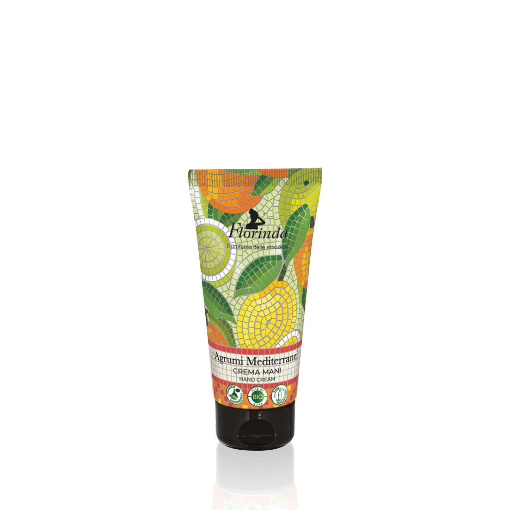 Florinda Mosaici Italiani Agrumi Mediterranei hand cream 75 ml