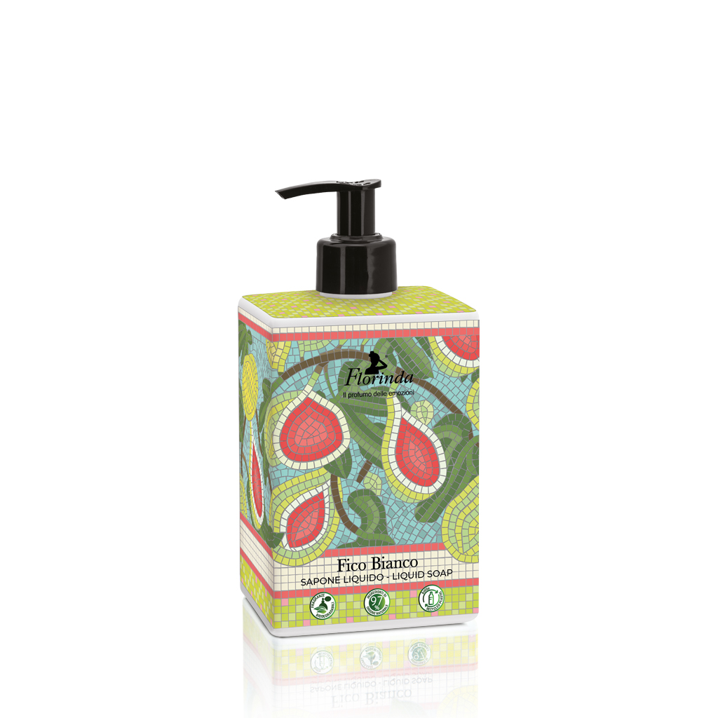 Florinda Mosaici Italiani Fico Bianco savon liquide 500 ml