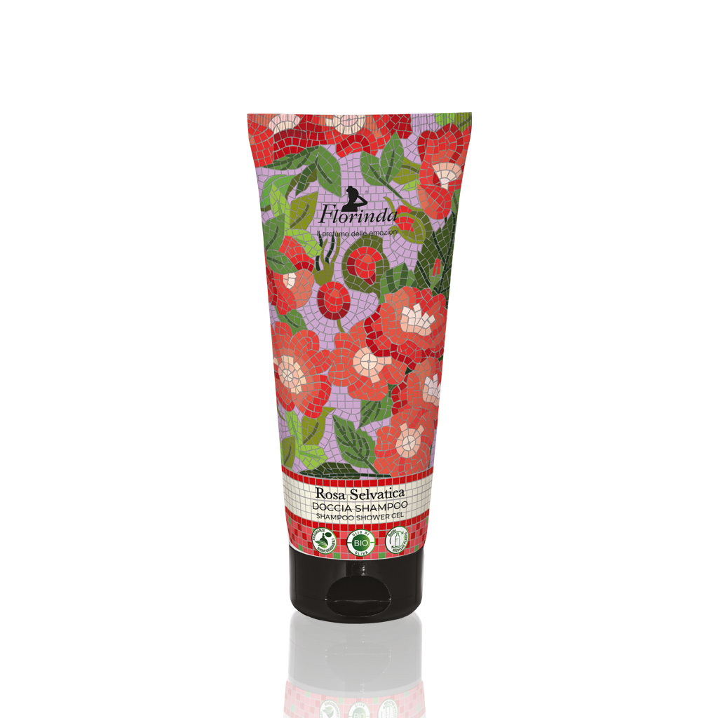 Florinda Mosaici Italiani Rosa Selvatica shower gel 200 ml