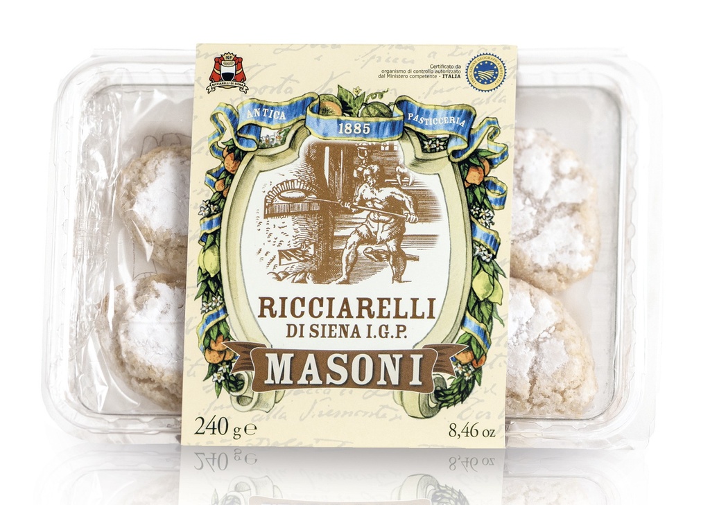 Masoni Ricciarelli di Siena IGP 240g Bauletto