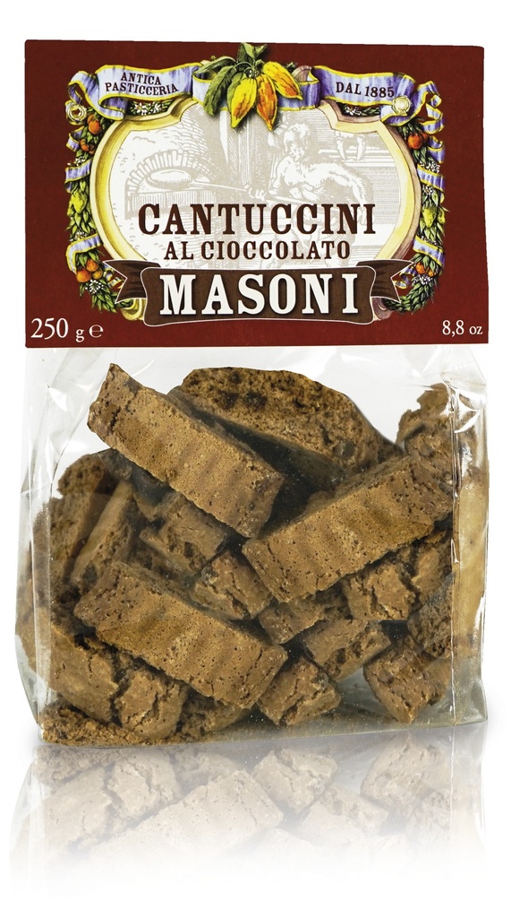 Masoni Cantuccini Al Cioccolato 250g Sacchetto