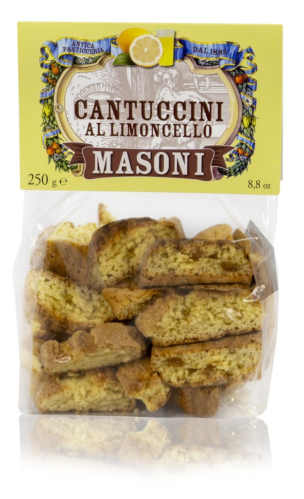 Masoni Cantuccini Al Limoncino 250g Sacchetto