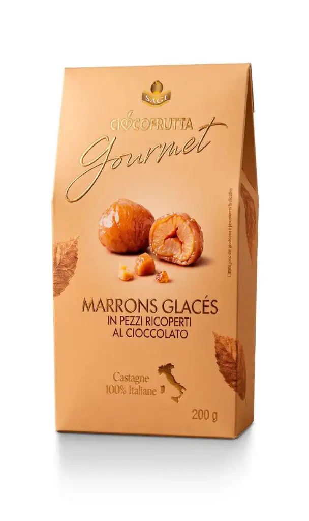 Sagi Ciocofrutta Gourmet Marrons glaces 200g