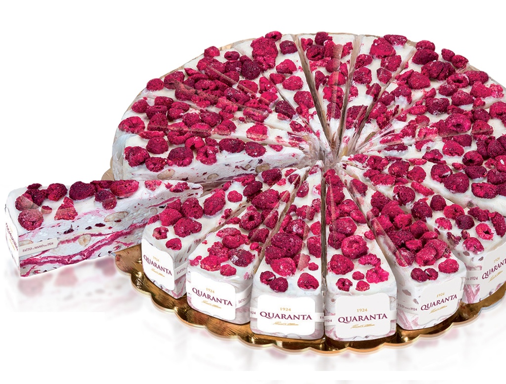 Quaranta Torta Lampone & Cioccolato Bianco 120g