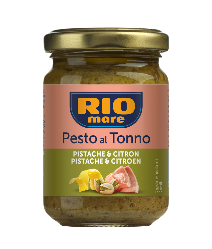 Rio Mare Pesto al Tonno con Pistacchi e Limone 130g