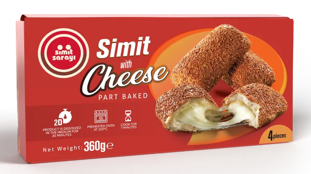 Simit Sarayi Part baked simit with cheese 0g