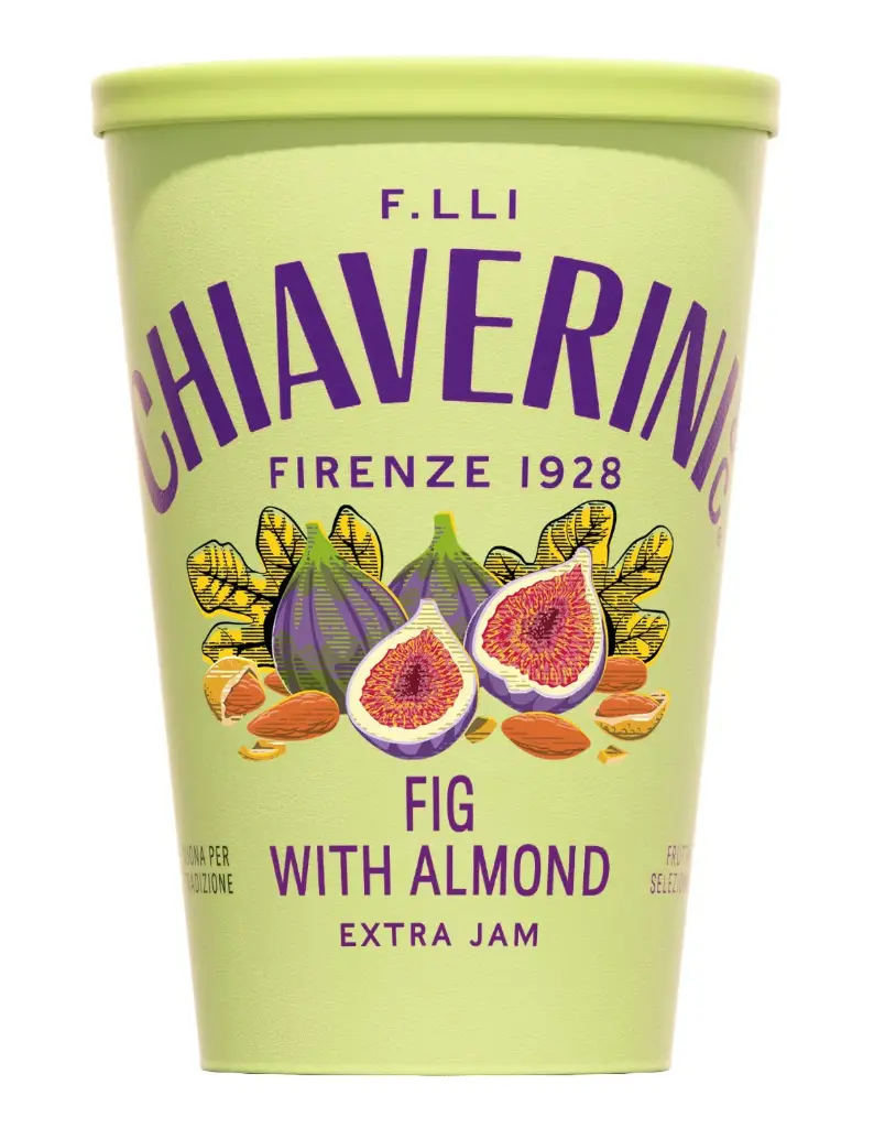 Chiaverini Confettura Extra Fichi con Mandorle 320g